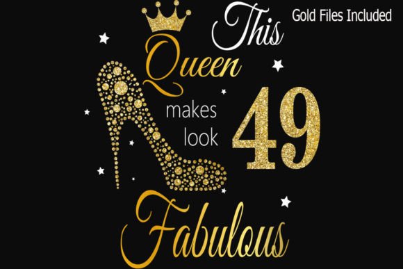 49th Birthday SVG for T-Shirt Designs and Graphics That Stand Out